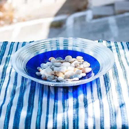 펜션 Blue & White: An Absolute Aegean Dream House 갈리니