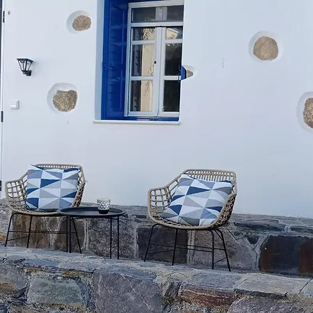 Blue & White: An Absolute Aegean Dream House Tatil Evi Galini (Naxos)