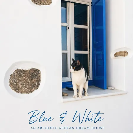 Blue & White: An Absolute Aegean Dream House Tatil Evi