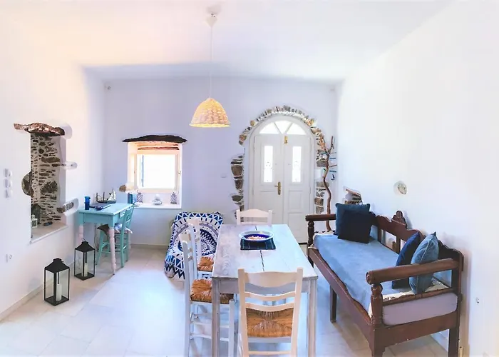 Blue & White: An Absolute Aegean Dream House Ferienhaus Galini (Naxos)